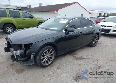 2019 Audi A4 40 Premium z USA, uszkodzony, nr VIN WAUGMAF47KN008165